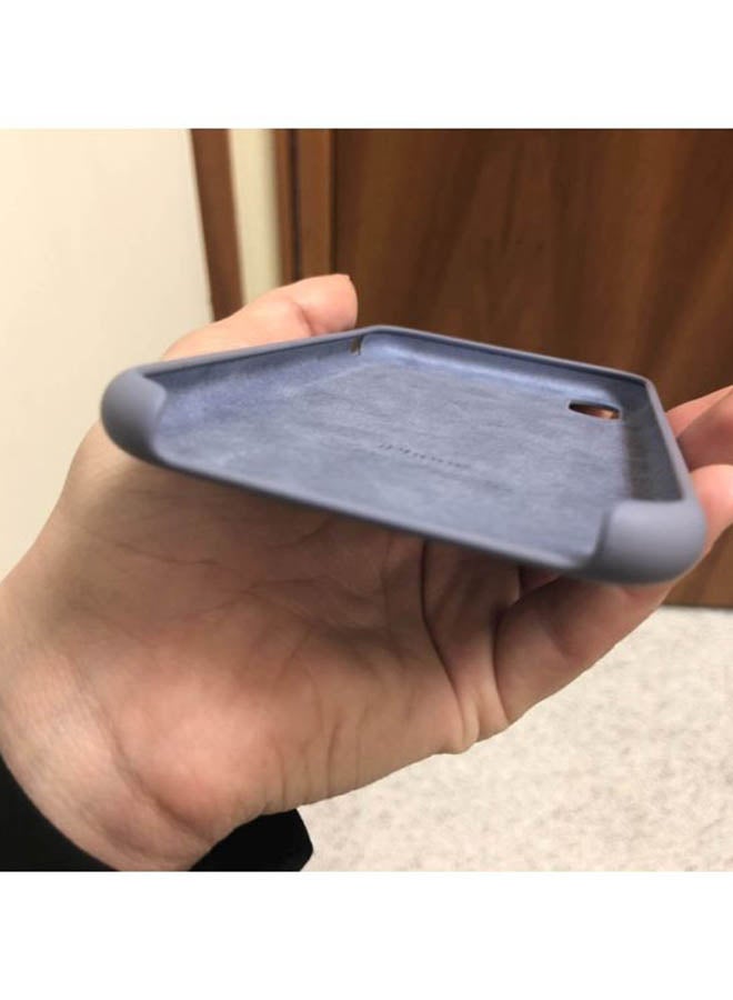 ابل  غطاء حماية واق لهاتف أبل آيفون XS ماكس لافندر رمادي - Image 4