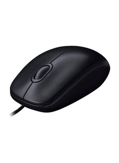 Logitech M90 Optical Mouse Dark Grey  - Image 4