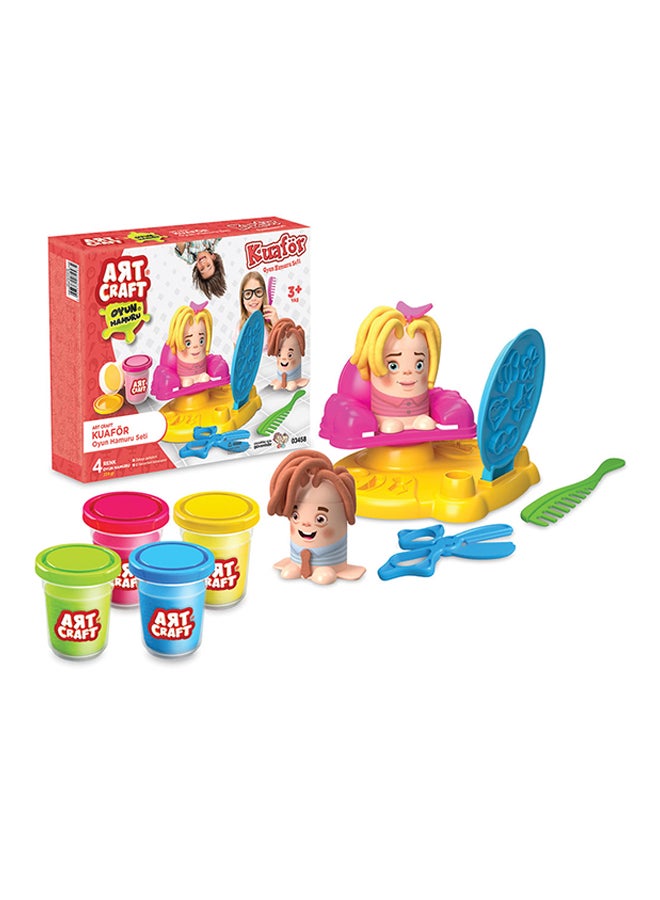 ديدي مجموعة عجينة لعب بتصميم أدوات تصفيف الشعر طراز 3458 320x250x65سم - Image 1