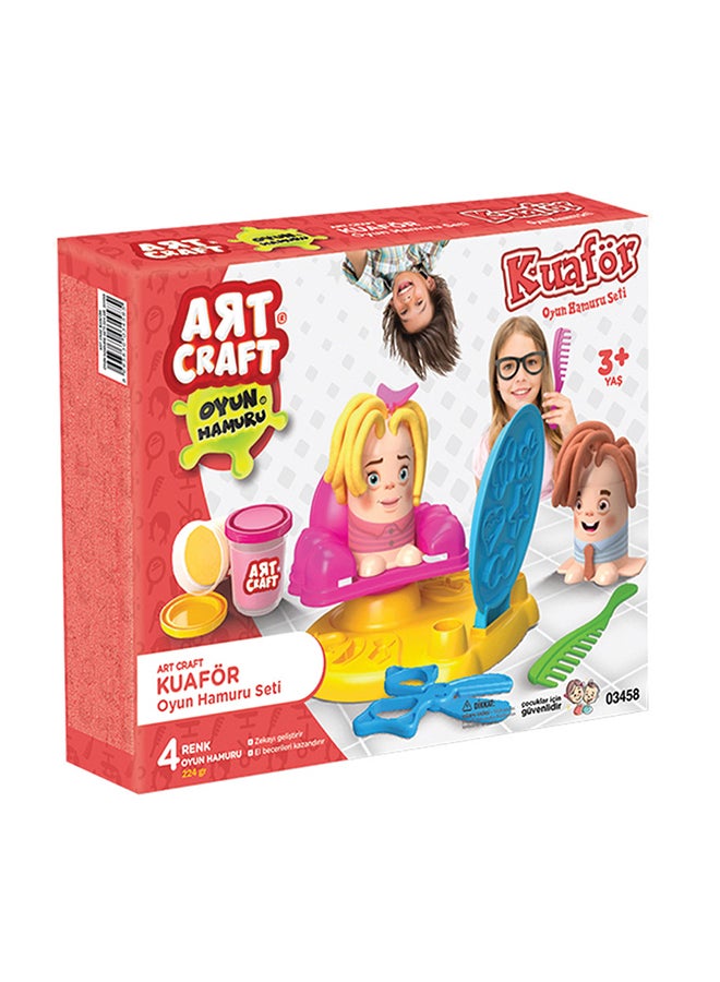 ديدي مجموعة عجينة لعب بتصميم أدوات تصفيف الشعر طراز 3458 320x250x65سم - Image 2