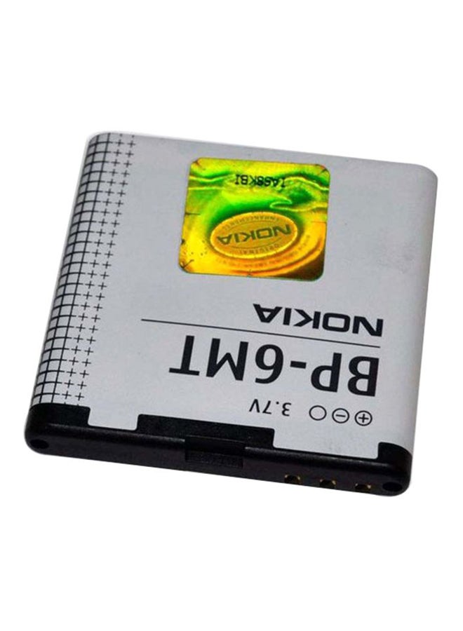 NOKIA 1050.0 mAh Battery For Nokia BP-6MT Grey/Black