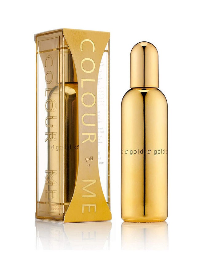 كولور مي طقم عطر جولد للرجال مكون من قطعتين 90ملليلتر