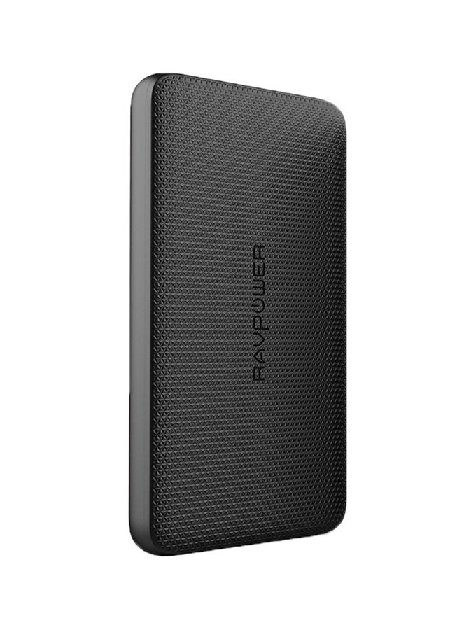 راف باور باور بنك محمول مع كابل Type-C 10000.0 mAh أسود - Image 4