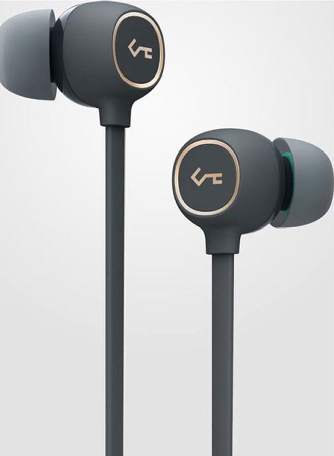 Aukey Bluetooth Neckband In-Ear Headsets With Mic Grey - Image 4