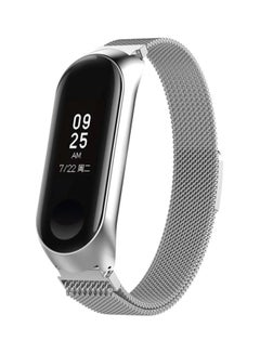 Voberry Replacement Band For Xiaomi Mi Band 3 Silver  - Image 3