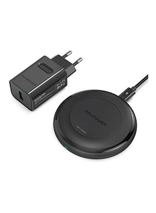 RAVPOWER Wireless Charging Pad Black  - Image 4
