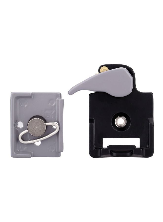 ANDOER Quick Release Plate With Clamp Adapter Black/Grey - Image 5