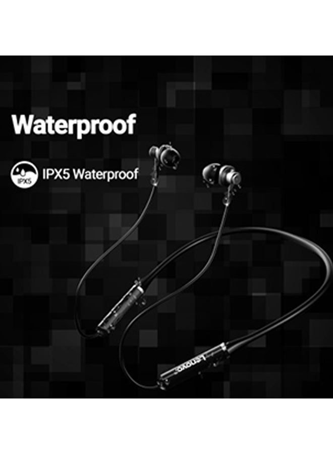 لينوفو سماعة بلوتوث لاسلكية طراز XE05 Pro أسود/فضي - Image 4