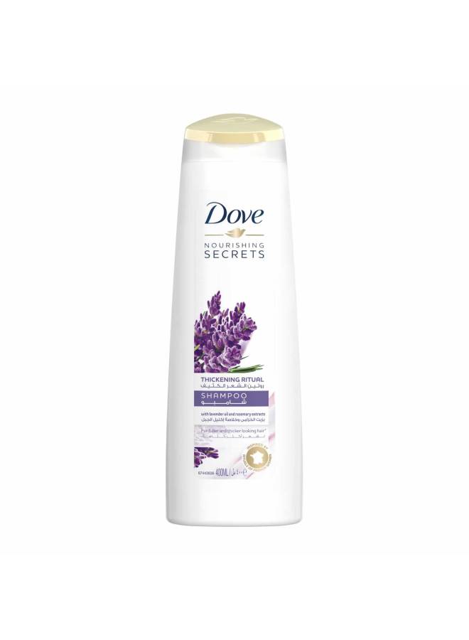 Dove Dove Natural Shampoo Relaxing Ritual Lavender Oil and Rosemary Extract white 600ml 