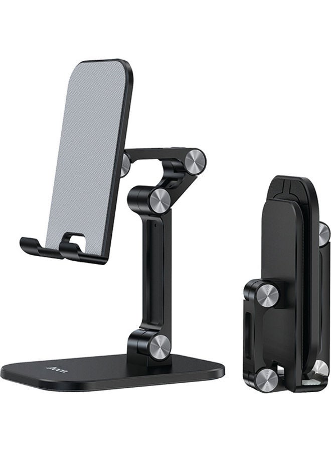 Hoco - Excellent Double Folding Phone Stand 4.7-13 Inches Black - Image 1