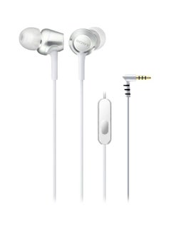 Sony MDR-EX255AP In-Ear Headphone White  - Image 1