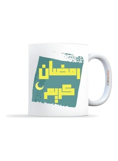 Ramadan Kareem Beautiful Printed Mug White/Yellow - v1617289522/N46012098A_1