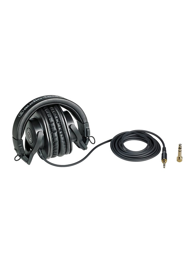 audio-technica On-Ear Professional Headphones Black - Image 5