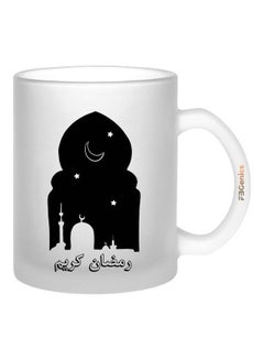 FBGenics Ramadan Kareem Night Printed Mug White/Black  - Image 1