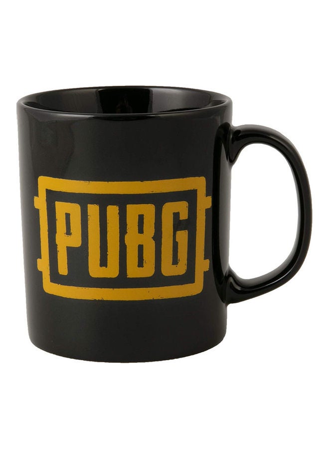 Pubg Logo Mug Black/Yellow 227grams