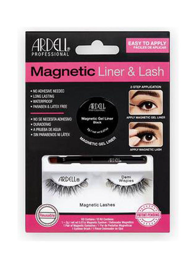 ARDELL - ِMagnetic liner and lash Demi Wispies Black - Image 1