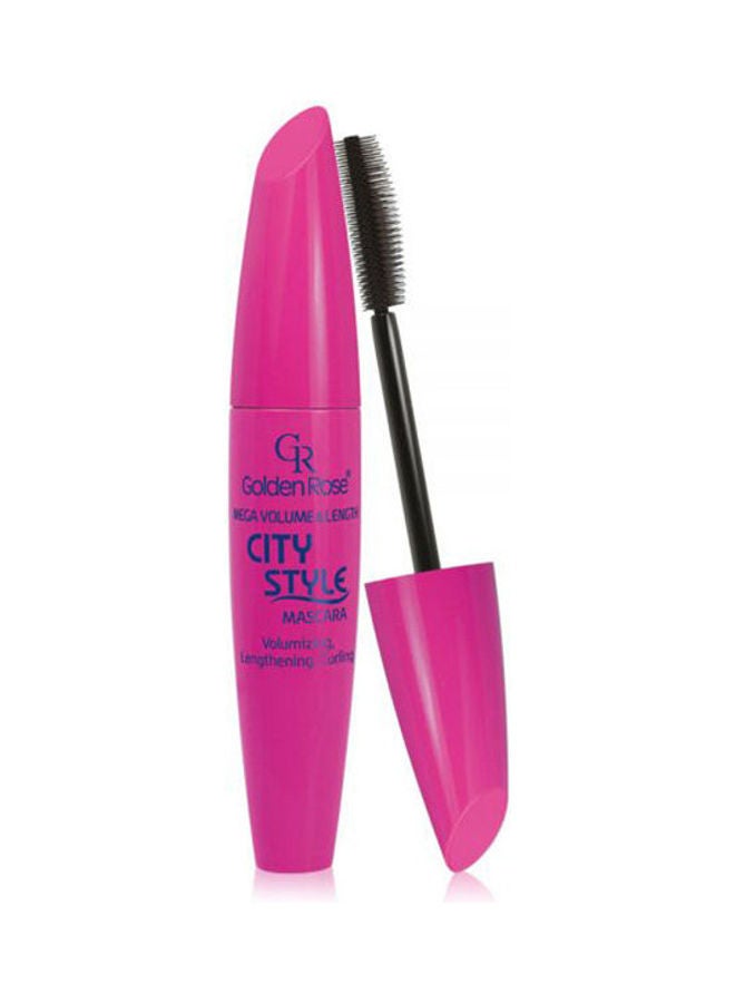 جولدن روز ماسكارا سيتي ستاير لزيادة الحجم والطول أسود - Image 1