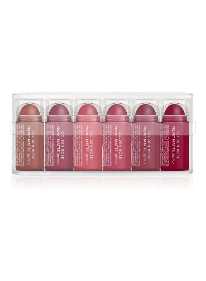 Golden Rose Matte Lipstick Multicolour 