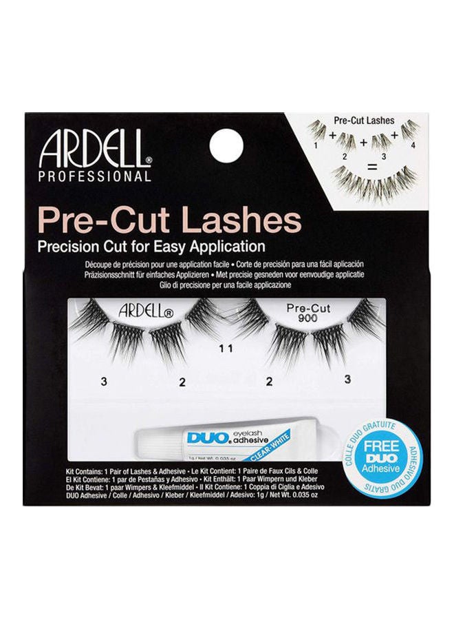 ARDELL - Pre-Cut Lashes 900 With Adhesive Multicolour - Image 1