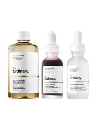 3-Piece Face Serum Set Peeling Solution 1x30, Toning Solution 1x240, Hyaluronic Acid 1x30ml - v1617293526/N39935260A_1