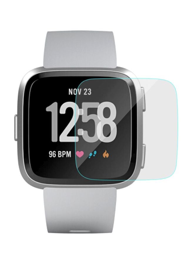 Voberry Tempered Glass Screen Protector For Fitbit Versa Clear - Image 1