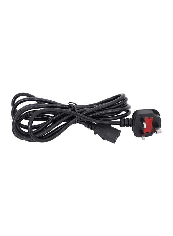 3M 3 Pin Laptop Power Cable black - Image 4