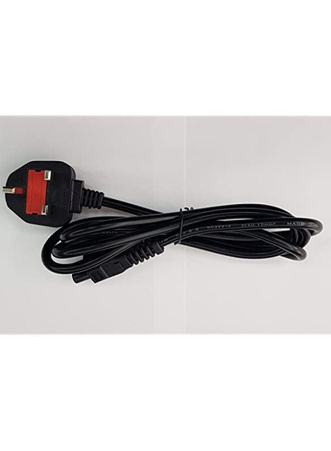 3M 3 Pin Laptop Power Cable black - Image 5