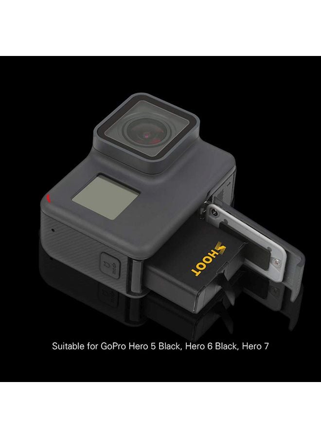 Shoot 1220.0 mAh 2-Piece Sports Action Camera Battery Set With Charger Black - Image 5