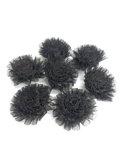 Generic 100-Piece Cloth Material Flower Black  - Image 1