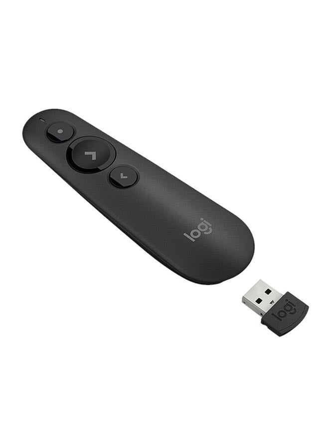 Logitech R500 Wireless Laser Presentation Remote Black  - Image 1