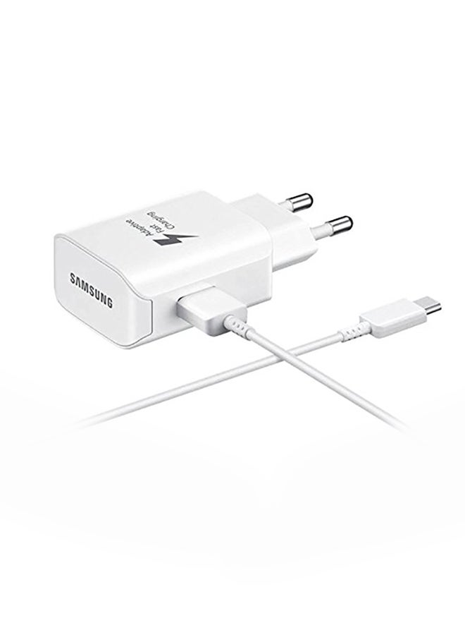 Samsung Fast Charging Travel Adapter With Type-C Cable White  - Image 2