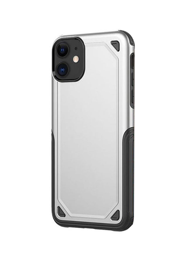 LNKOO Protective Case Cover For Apple iPhone 11 Silver/Black  - Image 1