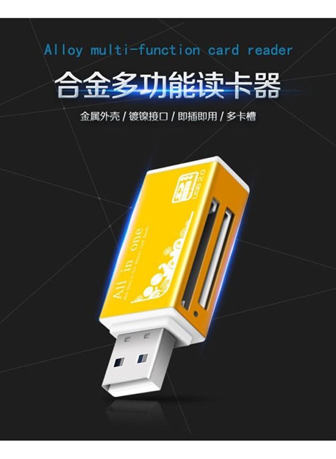 Beauenty - Smart All In One Card Reader White/Yellow - Image 1