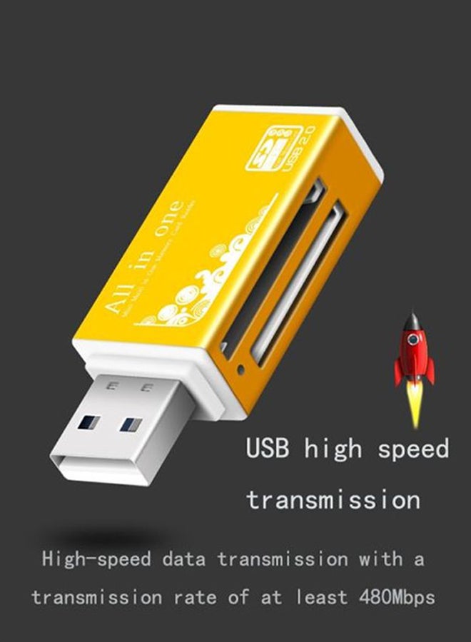 Beauenty - Smart All In One Card Reader White/Yellow - Image 1