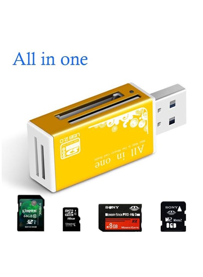 Beauenty - Smart All In One Card Reader White/Yellow - Image 1