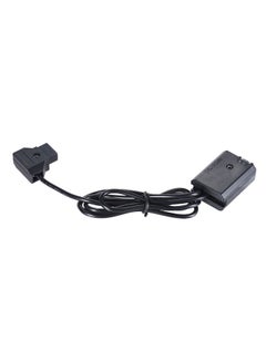 ANDOER D-Tap to NP-FW50 DC Battery Coupler Cable Black  - Image 1