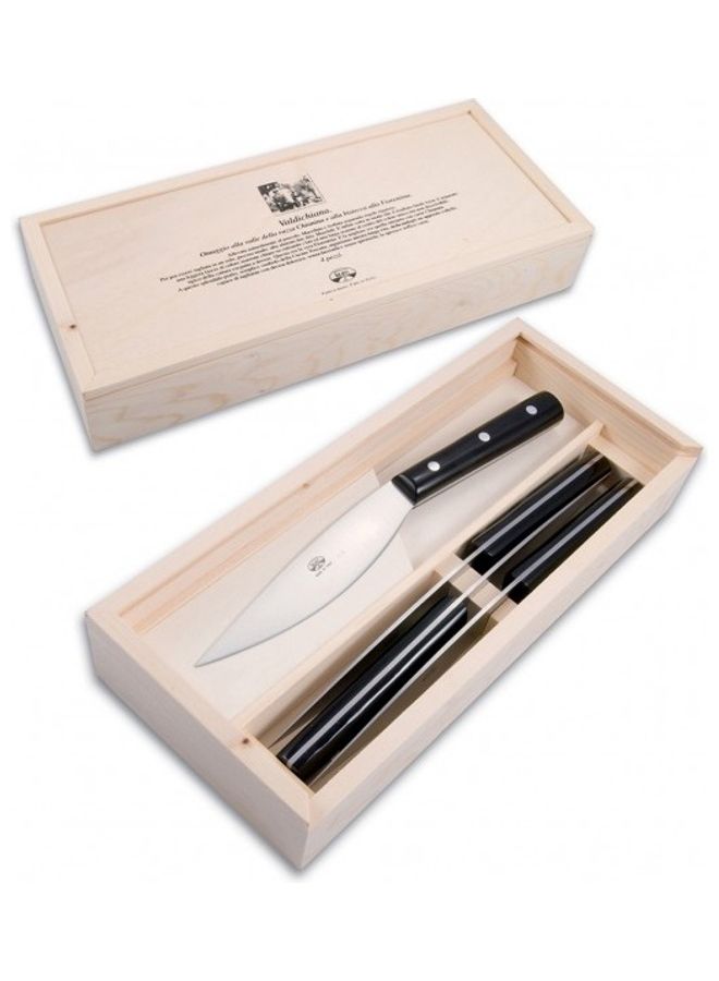 بيرتي طقم سكاكين ستيك4 قطعة أسود/فضي 24سم - Image 2