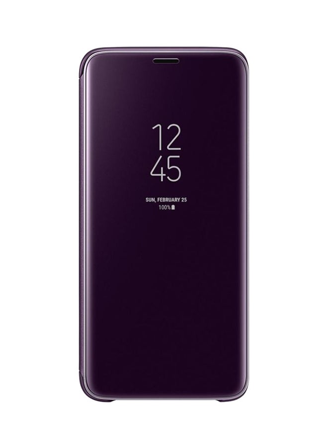 Samsung - Clear View Standing Cover For Galaxy S9 Plus Purple - Image 1