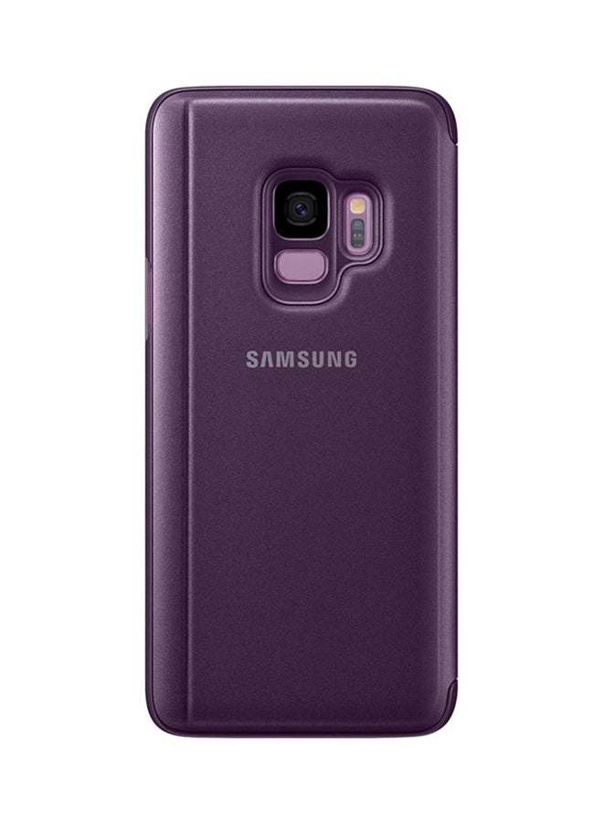 Samsung - Clear View Standing Cover For Galaxy S9 Plus Purple - Image 1
