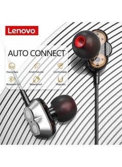 Lenovo HE08 Bluetooth Wireless In-Ear Earphone Black  - Image 2