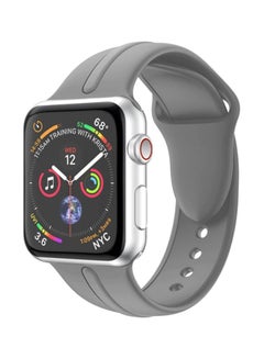 Voberry Replacement Band Strap For Apple Watch Series 4 44mm Grey  - Image 4
