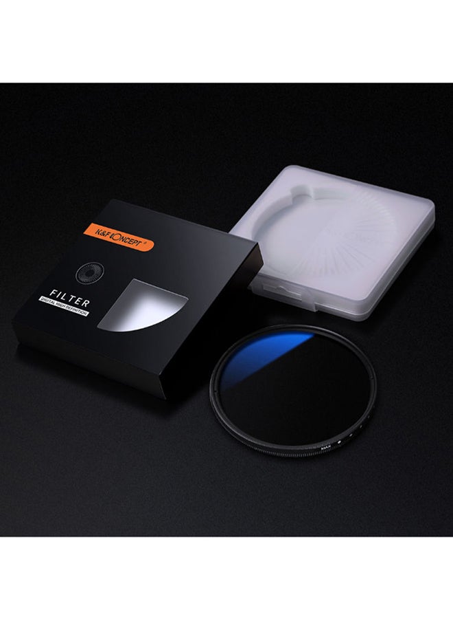 K&F Concept ND2 To ND400 Adjustable Neutral Density Filter 0.73cm Black/Blue  - Image 2