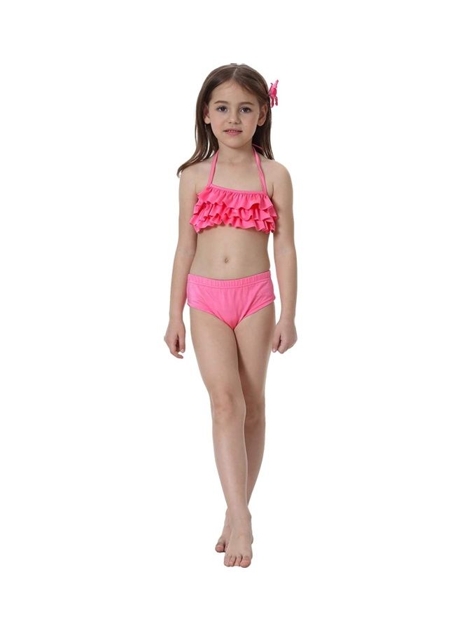 XiuWoo 4-Piece Mermaid Themed Costume Set 110cm - Image 5