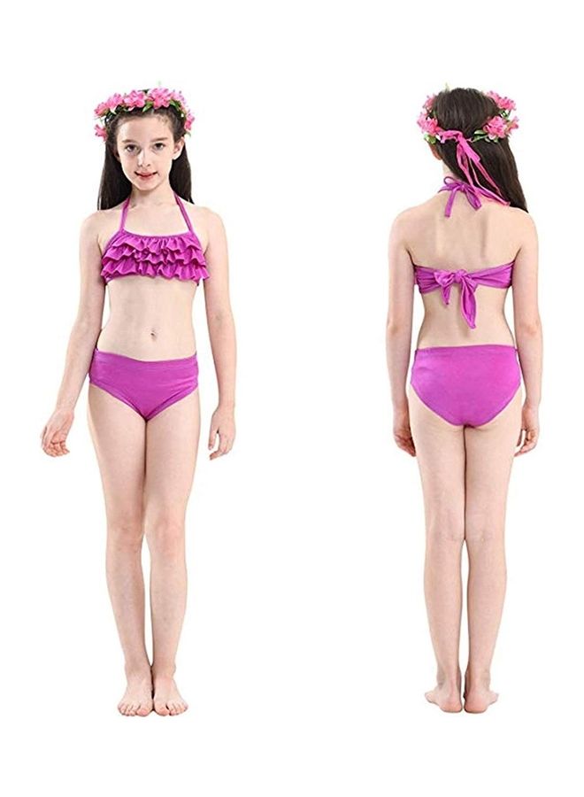 XiuWoo Mermaid Tail Swimming Costume 110cm - Image 2