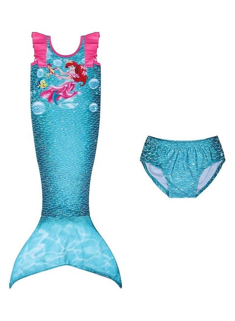 Mermaid Tail Swimming Costume 120cm