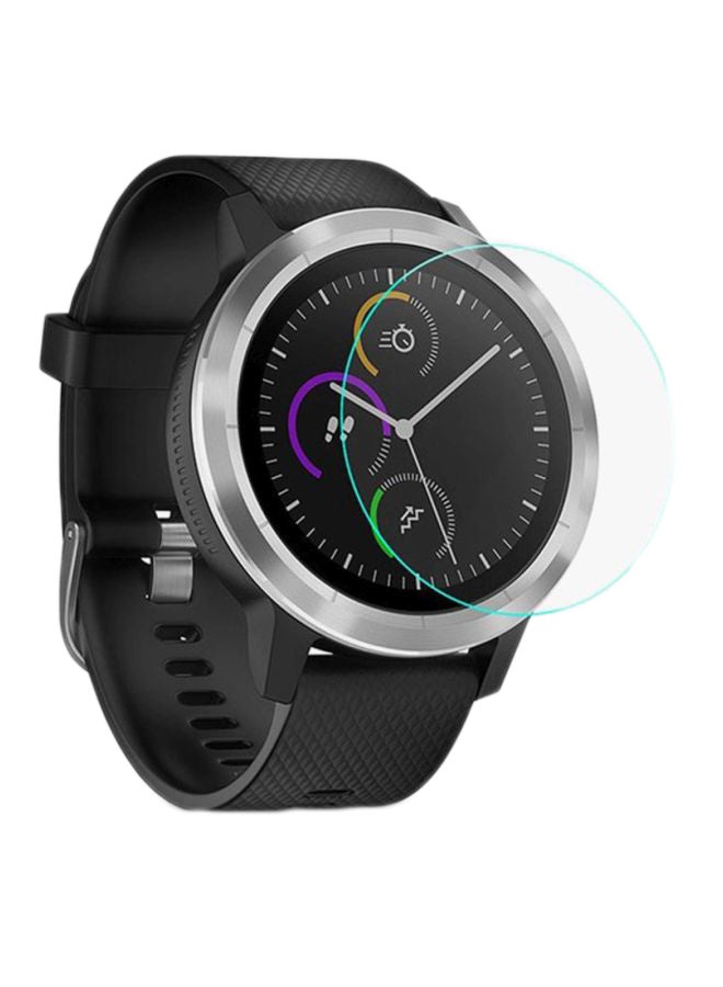Voberry Tempered Glass Screen Protector For Garmin Vivoactive 3 Clear - Image 2