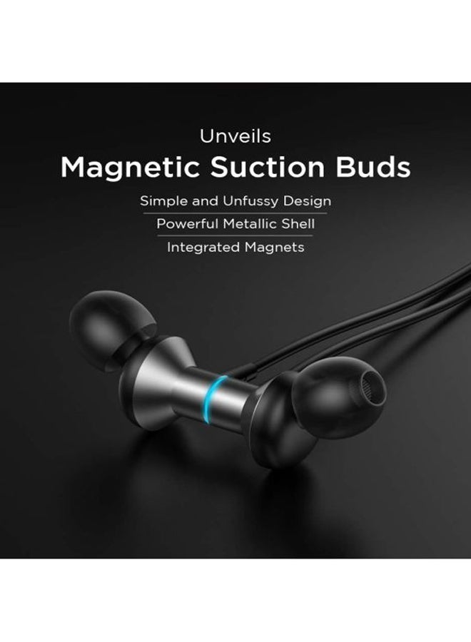 HE05 In-Ear Bluetooth Headset With Mic Black