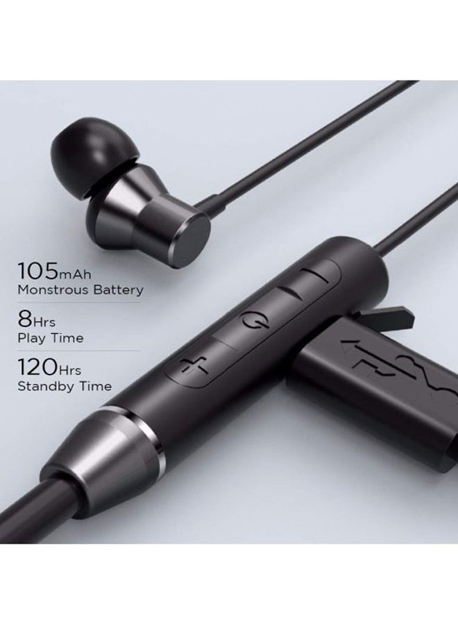 HE05 In-Ear Bluetooth Headset With Mic Black