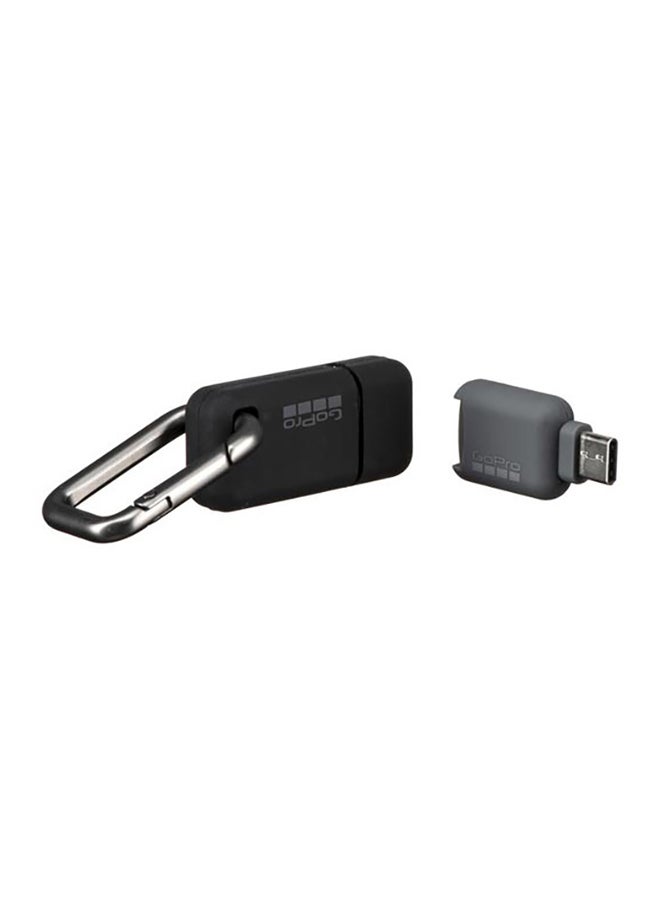 Mobile MicroSD Card Reader Black/Grey