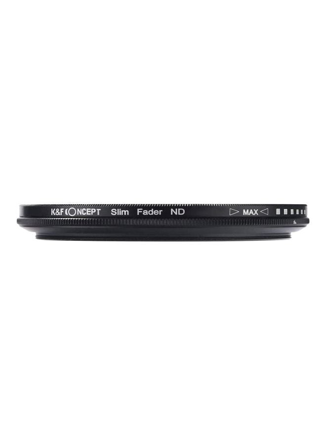 K&F Concept ND2 To ND400 Adjustable Neutral Density Filter Black  - Image 3